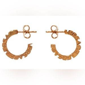 SOLD❗️NEW VERSACE Gold Greca Earrings (Made in Italy 🇮🇹)